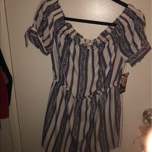 Off the shoulder dress